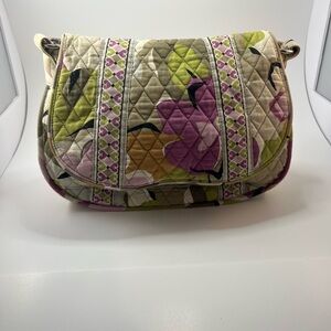 Vera Bradley Multicolor Floral Quilted Crossbody Bag